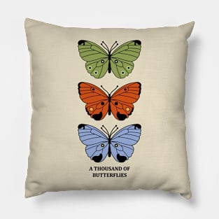 A thousand of butterflies Pillow