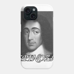 Baruch Spinoza Portrait Phone Case