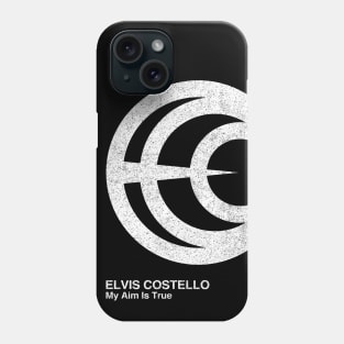 Elvis Costello / Minimalist Graphic Artwork Design Phone Case