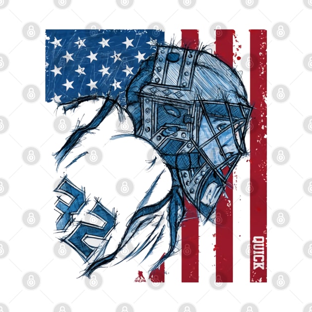 Jonathan Quick Los Angles Sketch USA by stevenmsparks