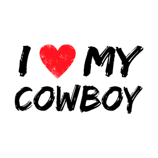 I Love My Cowboy T-Shirt