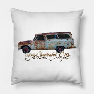 1964 Chevrolet C10 Suburban Carryall Pillow