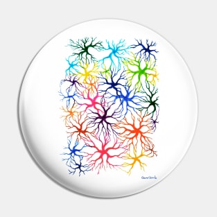 Colorful neural network Pin