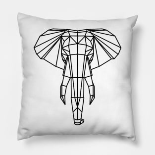 Elephant by Minimalismdesigner Pillow