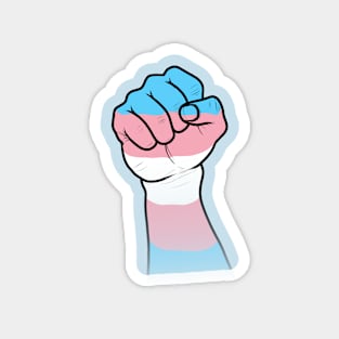 Trans pride Magnet