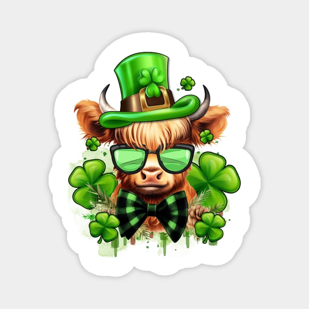 St. Patrick's Day Shirt Magnet by SVGBistro