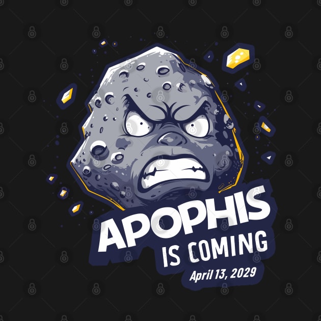 Funny Apophis 99942 Space Lover T-Shirt by Adam Brooq