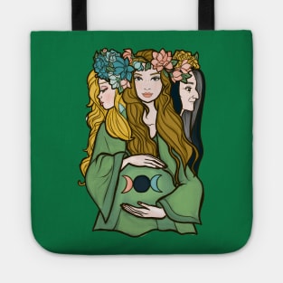 Triple Goddess Tote