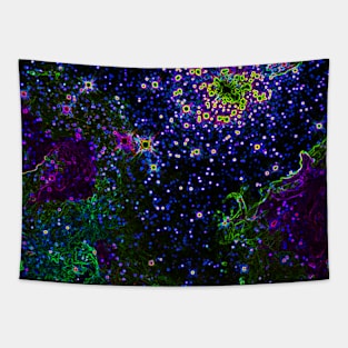 Black Panther Art - Glowing Edges 463 Tapestry