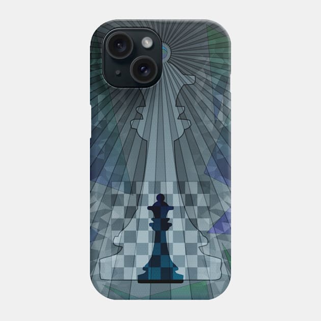 Black Queen Phone Case by Spaksu