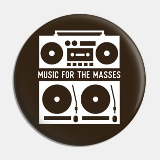 Music for the Masses Pin