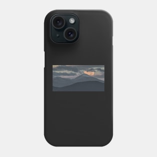 Sugarloaf Moonset Phone Case