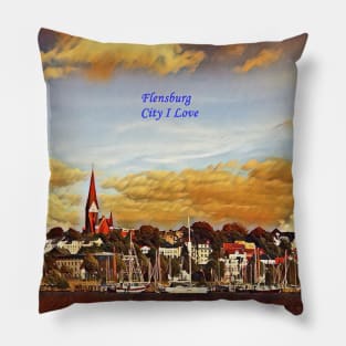 Flensburg, city I love Pillow