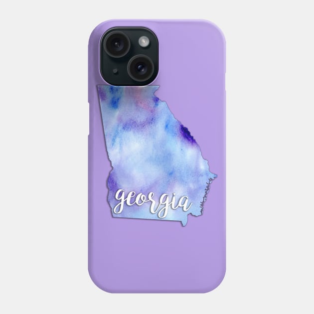 Georgia 3 Phone Case by doodlesbydani