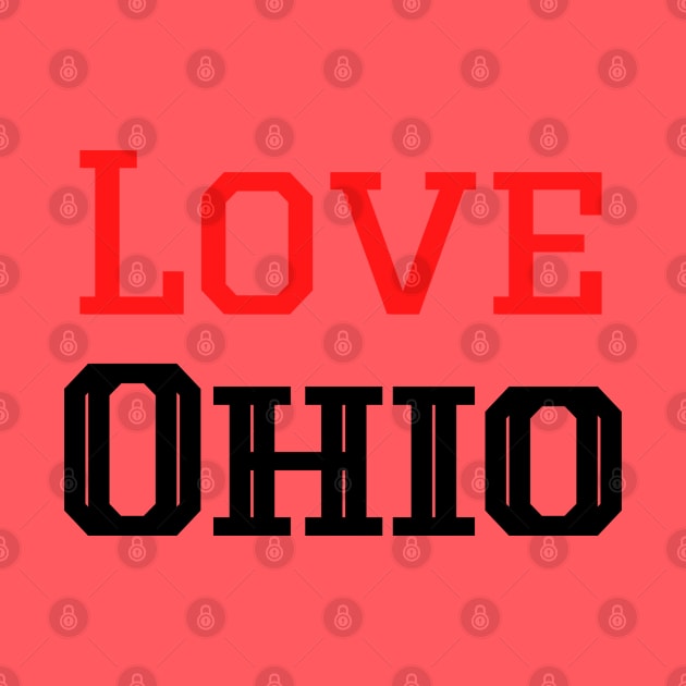 Love Ohio by Official Friends Fanatic