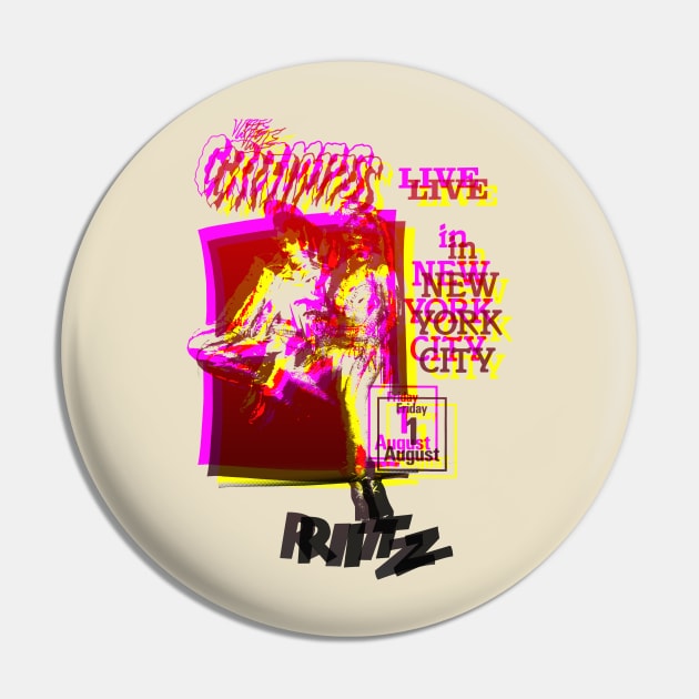 The Cramps Pin by HAPPY TRIP PRESS