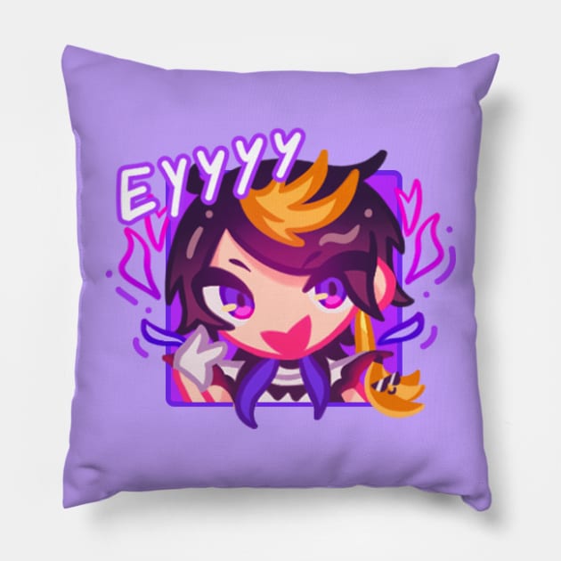 Shu Yamino Pillow by OkiComa