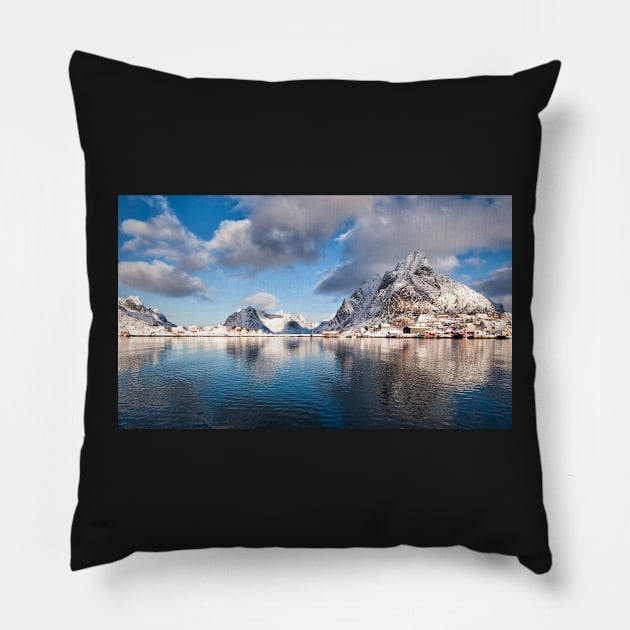 Olstind Reflected Pillow by krepsher