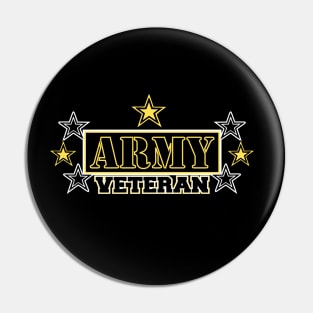 Army Veteran Pin