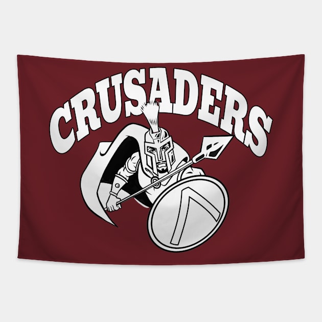 Crusaders Mascot Tapestry by Generic Mascots