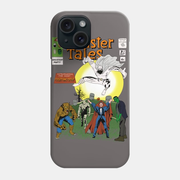 Monster Tales Comic Phone Case by Milasneeze