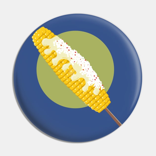 Elote authentic mexican street food corn Cinco de Mayo spicy food lover gift Pin by T-Mex