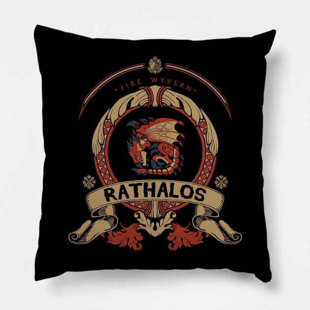 RATHALOS - CREST Pillow by Exion Crew