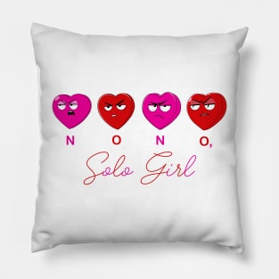 Solo Girl Pillow