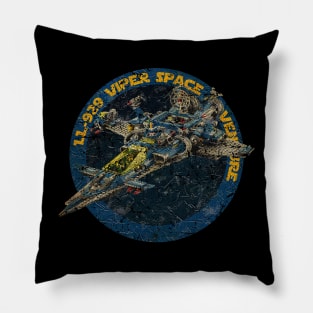 LL 929  viper Space Adventure RETRO Pillow