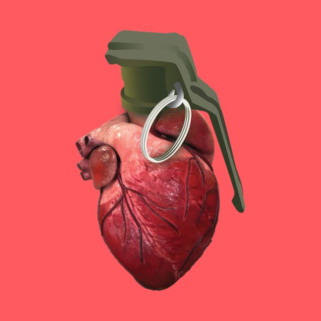 Heart Grenade by at1102Studio