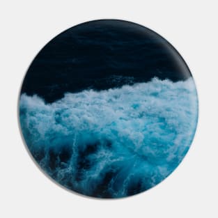 Deep Blue Ocean Waves Pin