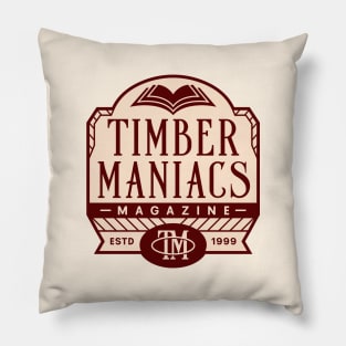 Timber Maniacs Emblem Pillow