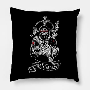 Death will wait! Pillow