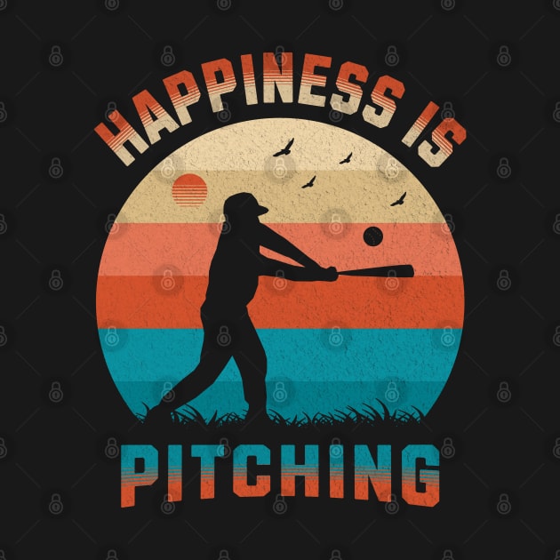 Happiness Is Pitching by Odetee