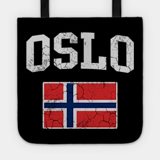 Oslo Norway Flag Norwegian Norge Tote