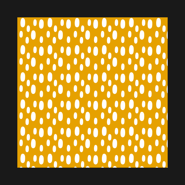 Yellow pattern with white spots by bigmoments