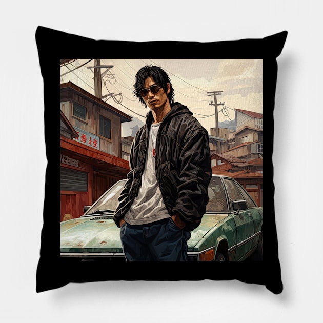 Byung-Chul Han Pillow by ComicsFactory