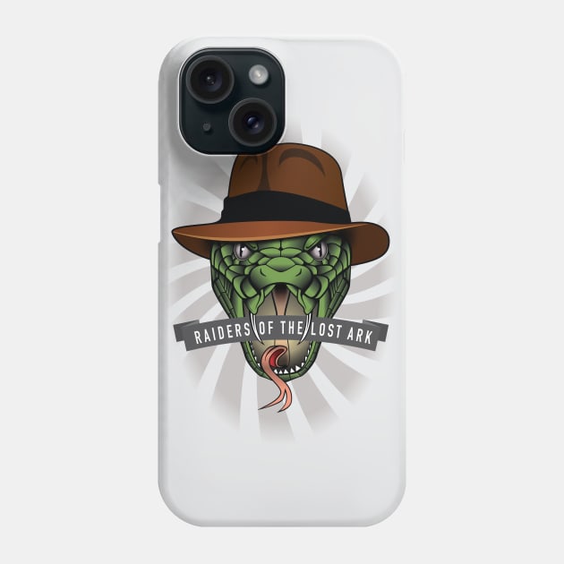 Raiders of the Lost Ark - Alternative Movie Poster Phone Case by MoviePosterBoy