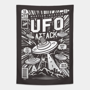 UFO Attack Tapestry