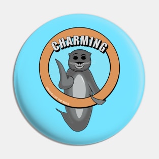 Charming Seal of Approval Pin