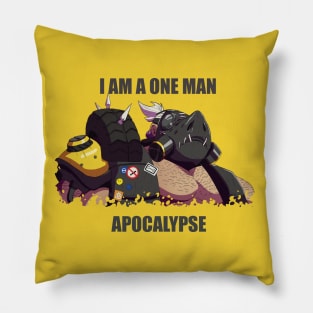 Roadhog the one man apocalypse Pillow