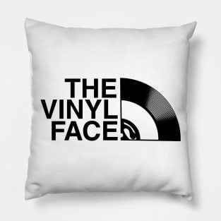 The Vinyl Face Pillow