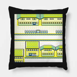 Saffron City Pillow