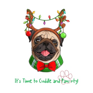 Pug christmas T-Shirt