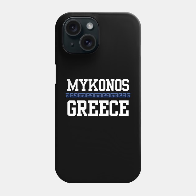 Mykonos Phone Case by HobbyAndArt