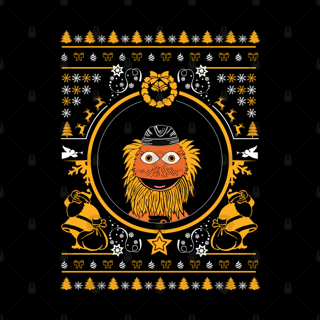 Christmas Gritty Mascot! by Brains