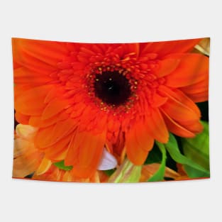 Orange Floral Display - Autumn Bouquet - Flowers Tapestry