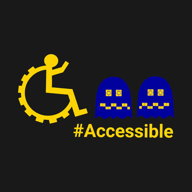 Accessible pacman by #Accessible