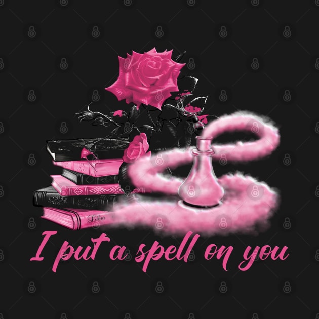 Soft Pink I put a spell on you by Kylie Paul