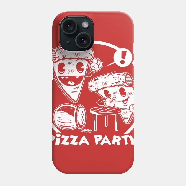 Pizza Party Phone Case by harebrained